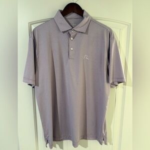 Men's Purple Polo Shirt Rhoback Large